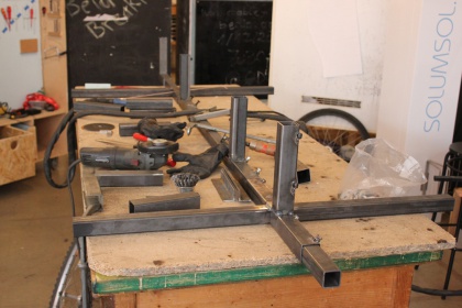 die Fahrradlehre in der Werkstatt