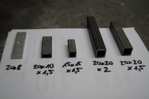 Am häufigsten verwendetes Material.